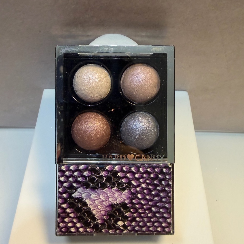 💜3/$15 Hard Candy Eyeshadow Quad - Cream, Silver, Brown, Purple